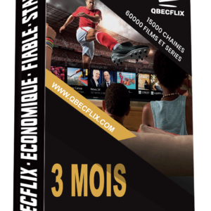 Abonnement QbecFlix 3 Mois